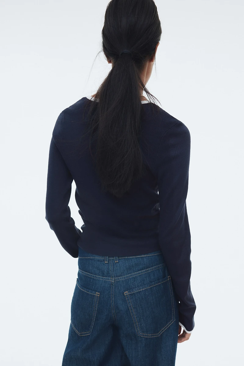 Long-Sleeved Sweater