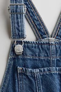 Denim Overall Shorts