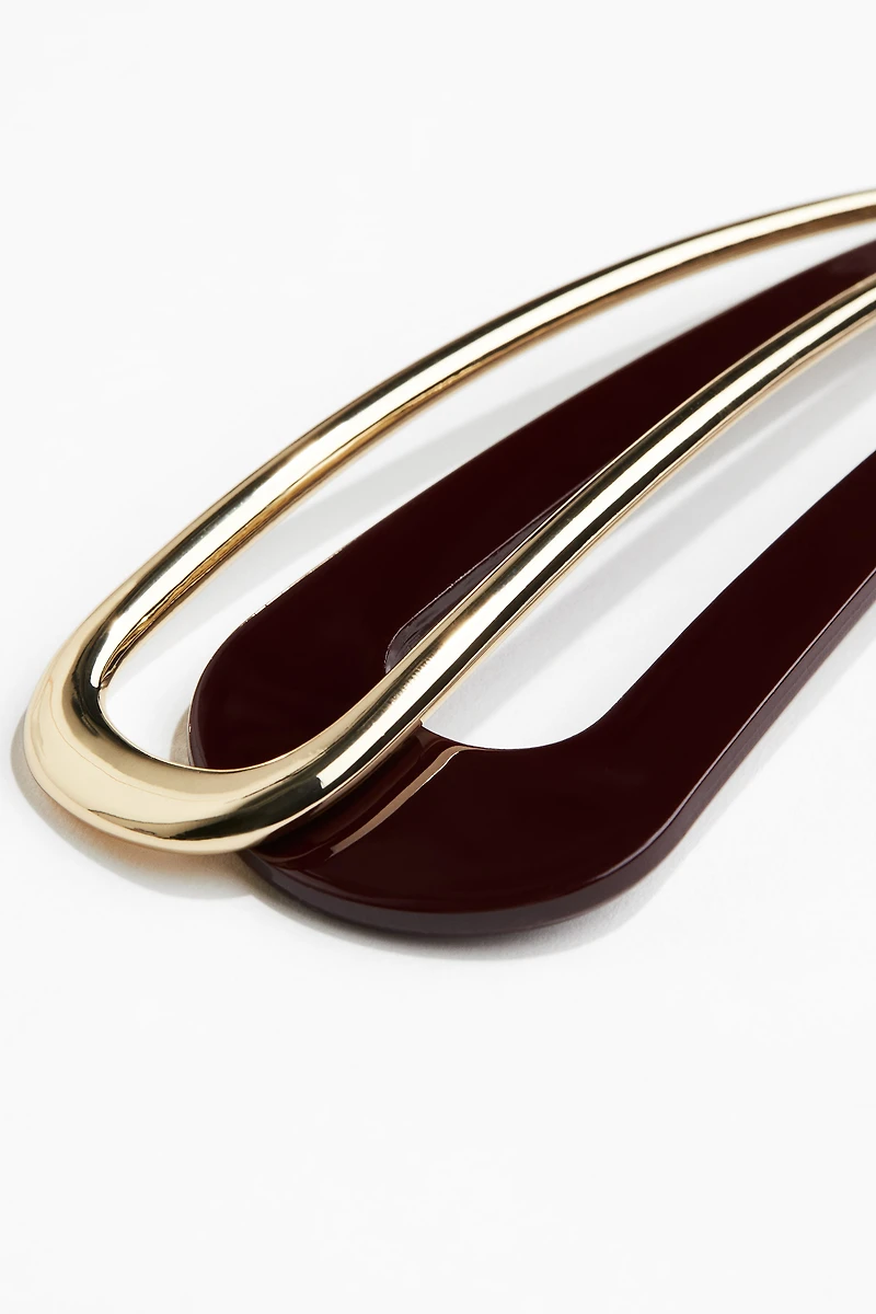 Lot de 2 pics à cheveux