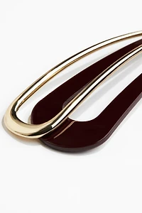 Lot de 2 pics à cheveux