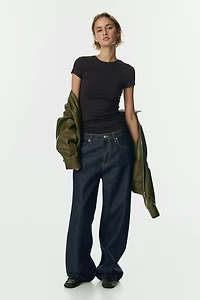 Fitted Microfiber T-shirt