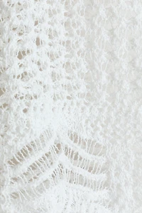 Crochet-Look Beach Shorts