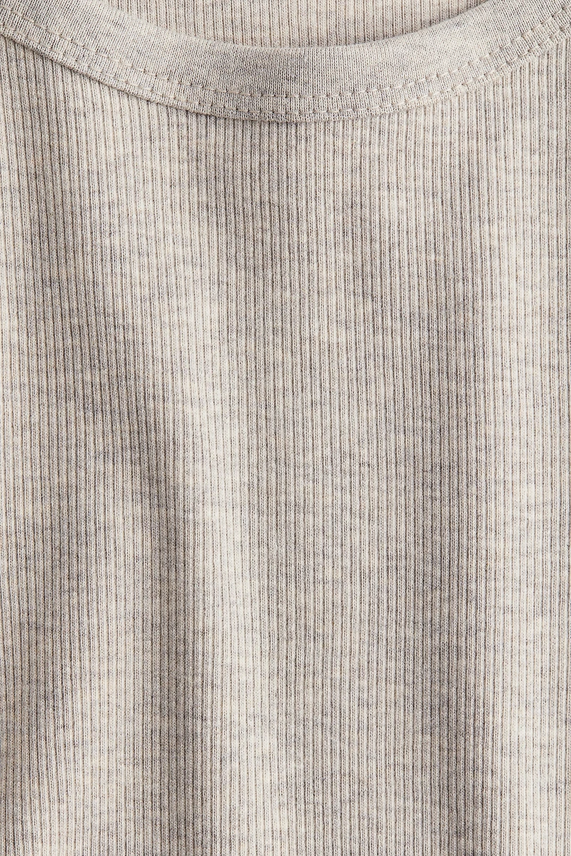 Ribbed Cotton Top