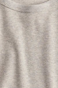 Ribbed Cotton Top
