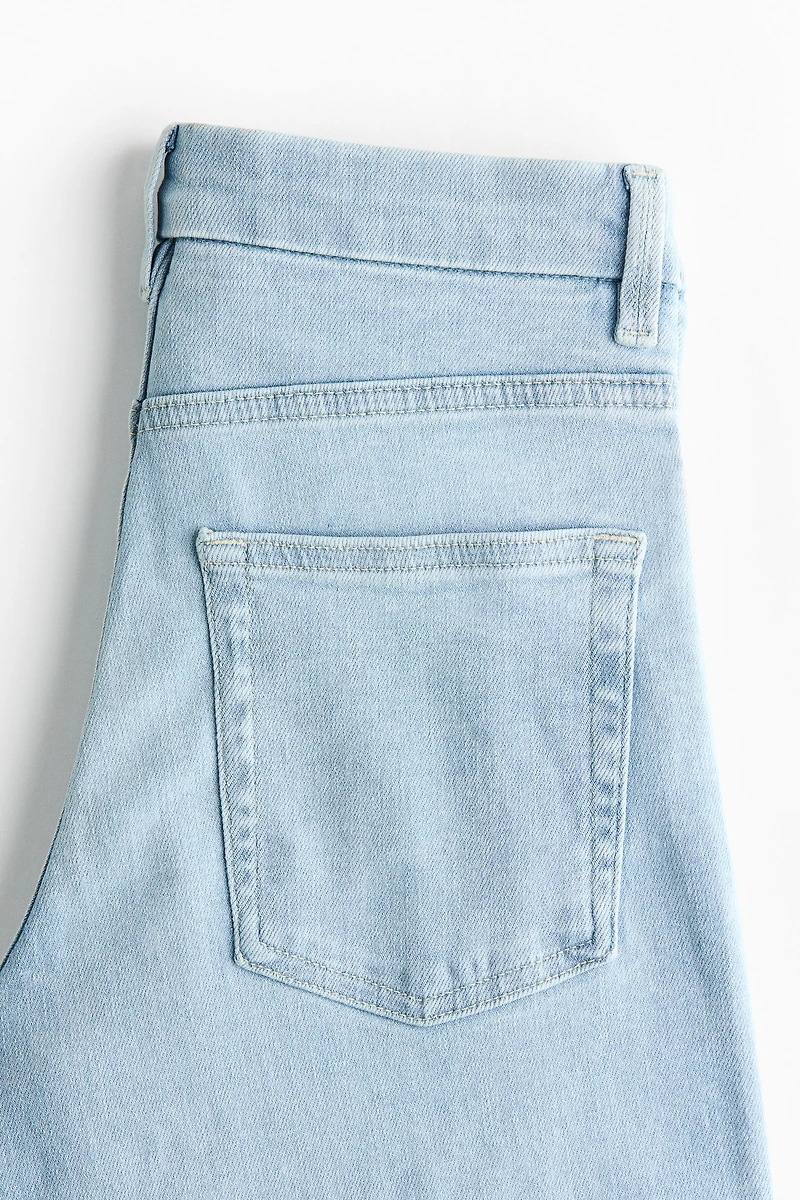 Jean ample taille haute