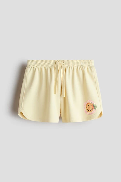 Sweatshorts with Printed Motif