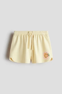 Sweatshorts with Printed Motif