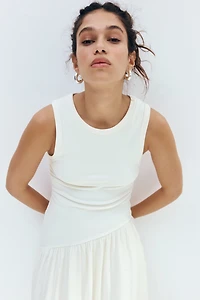 Dress with Flared Skirt