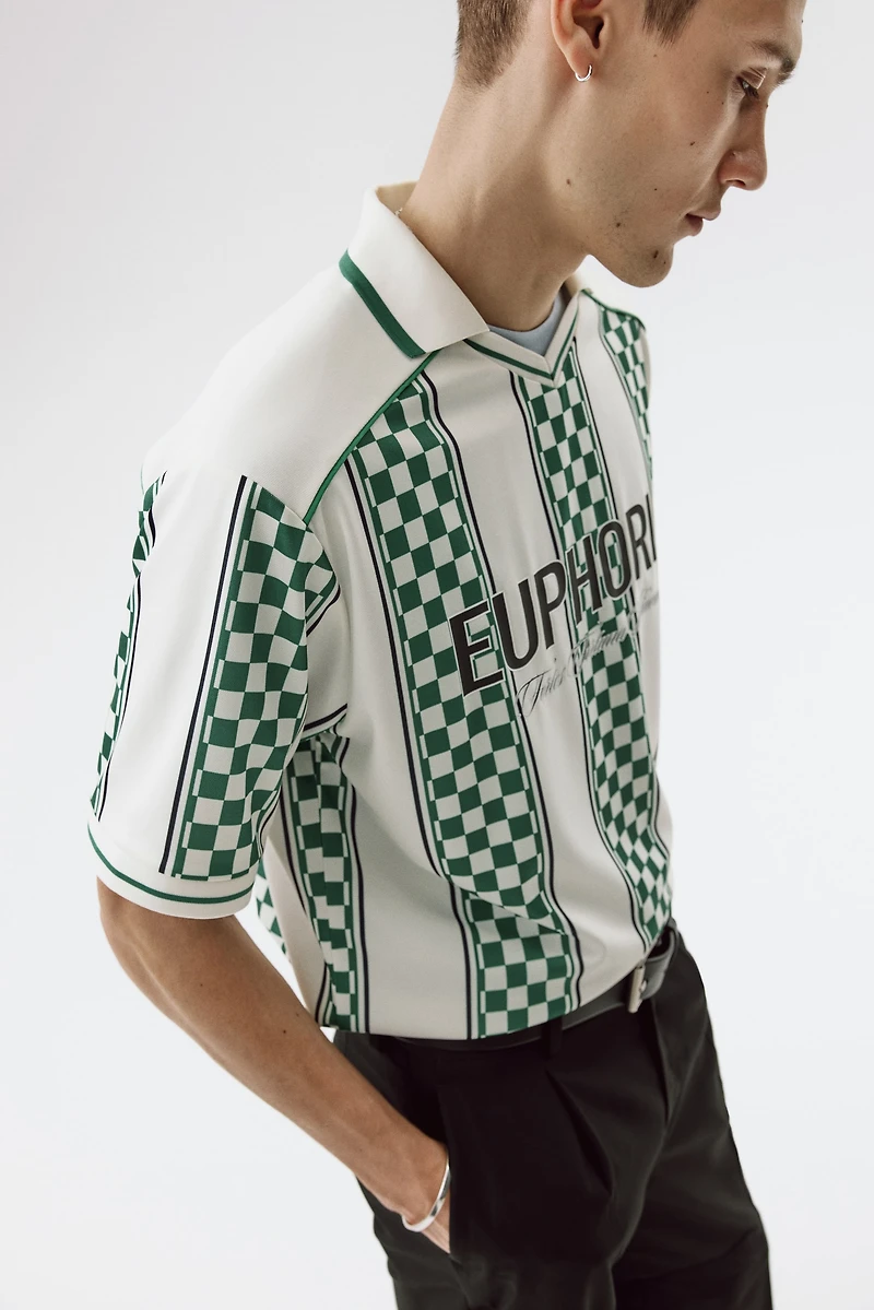 Loose-Fit Soccer Shirt