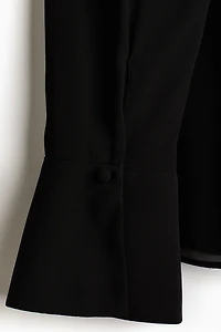 Blouse with Scarf Collar