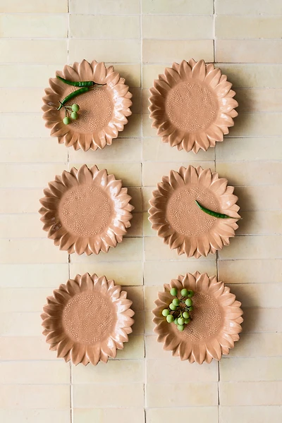 Assiette tournesol moyenne