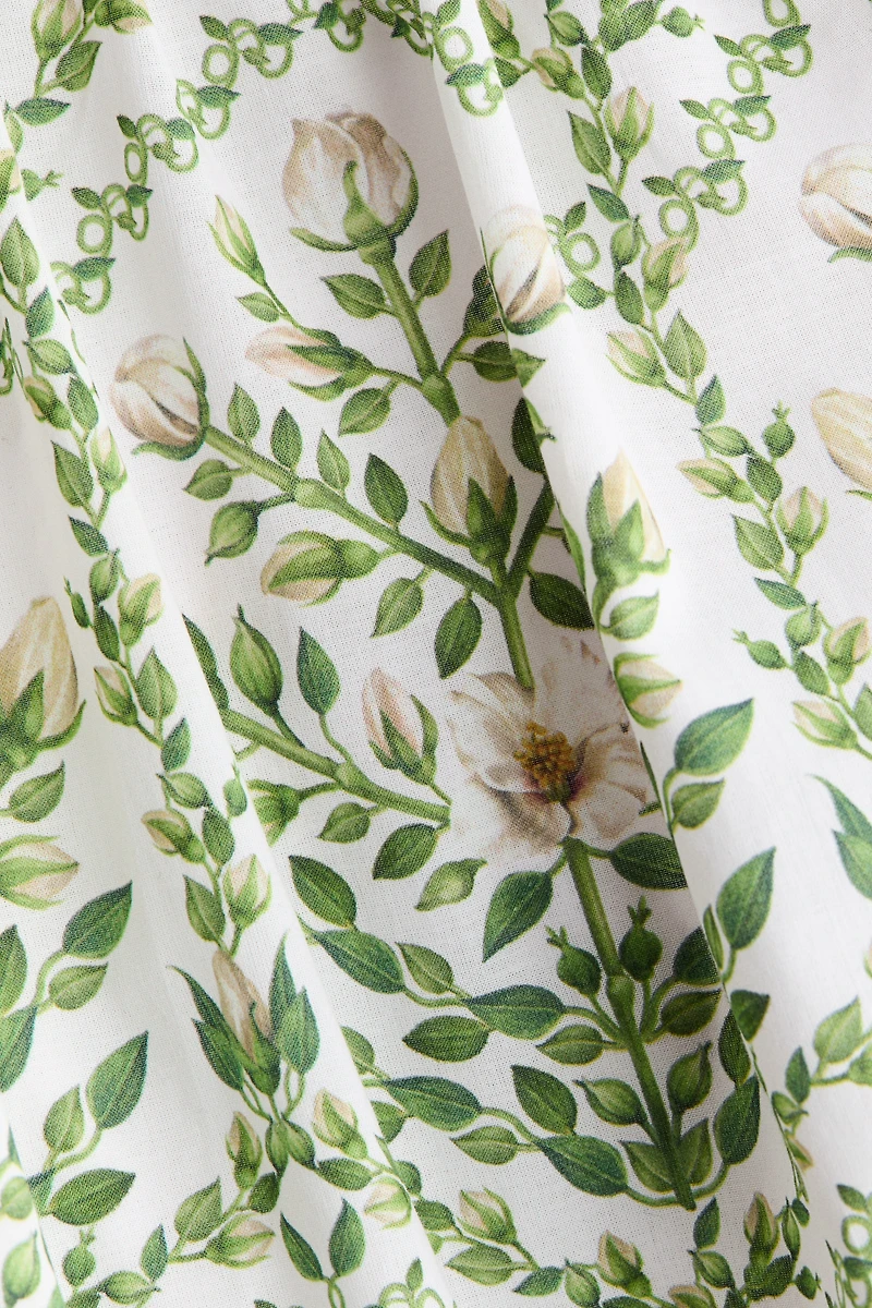 Poplin Halterneck Dress