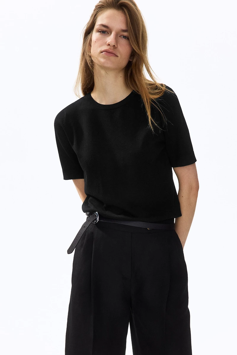 Fine-Knit Top