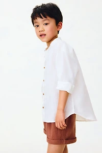 Short en mousseline de coton