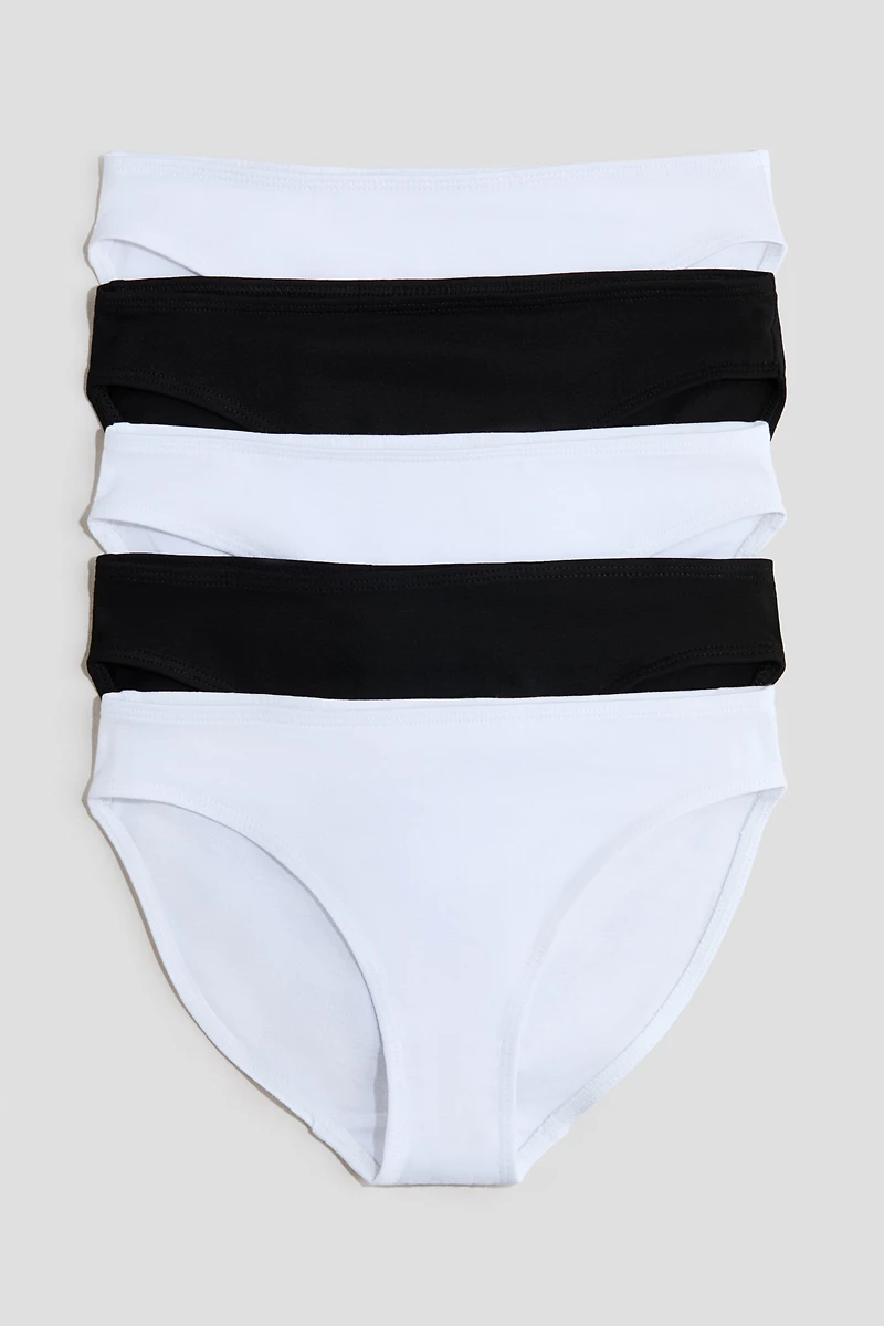 Lot de 5 culottes en coton