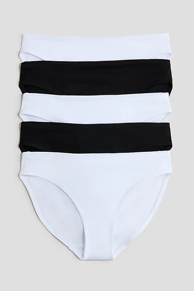 Lot de 5 culottes en coton