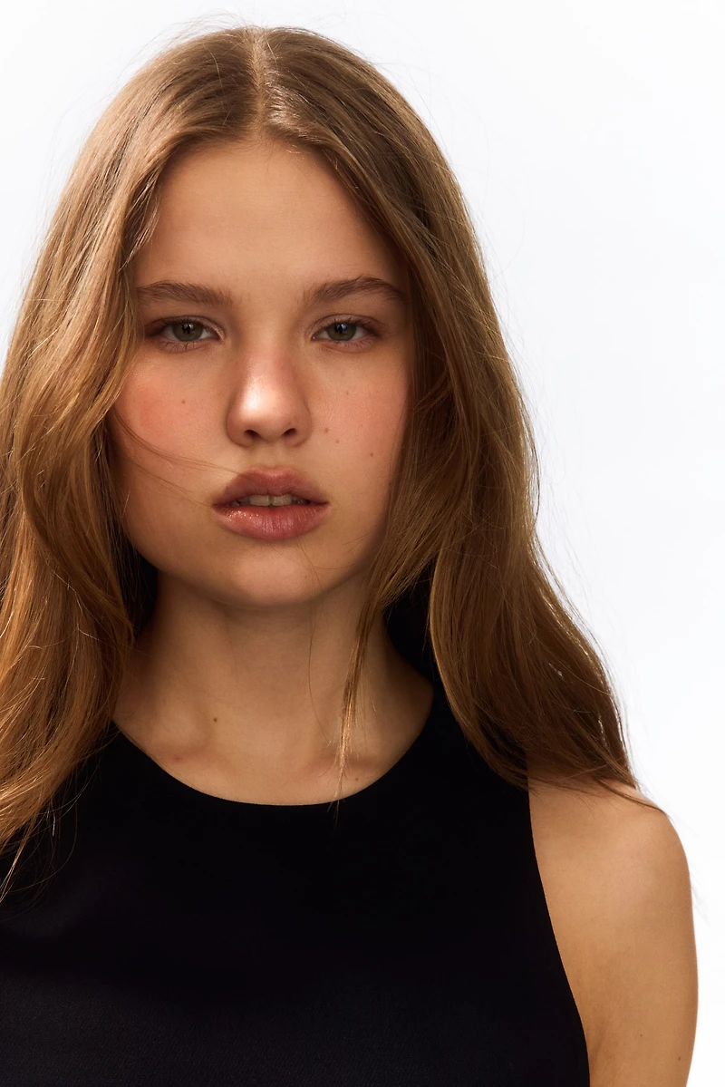 Robe avec jupe évasée