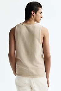 Débardeur classique en tricot