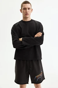 Loose-Fit Long-Sleeved Shirt