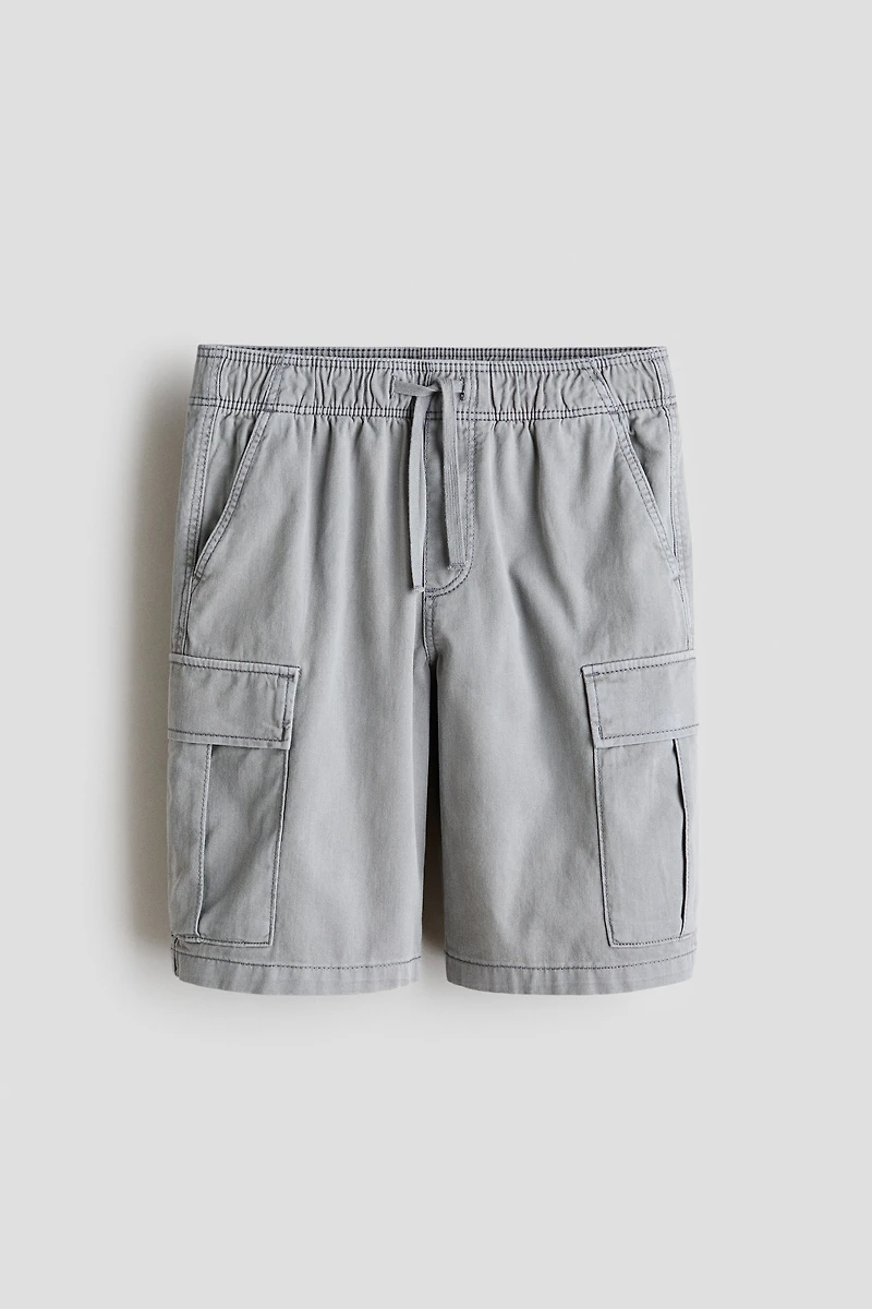 Twill Cargo Shorts