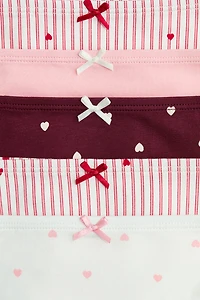 5-Pack Printed Cotton Briefs