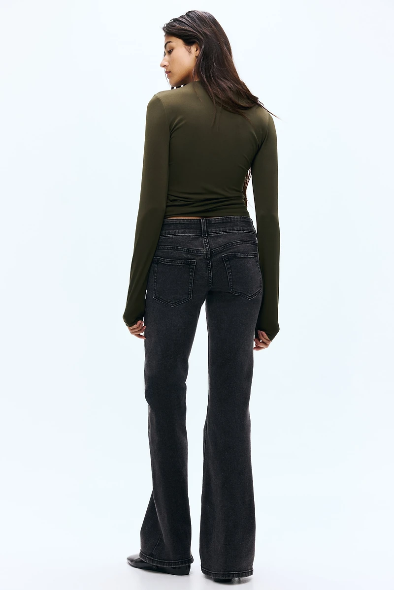 Flared Low Jeans