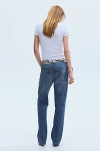 Straight Regular Waist Jeans