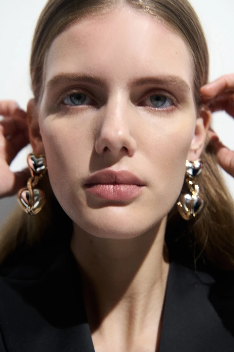 Two-Tone Earrings