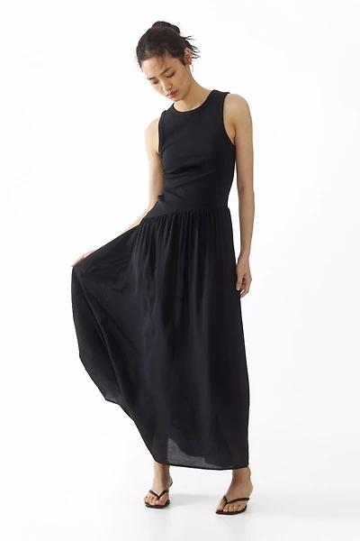 Dress with Flared Skirt