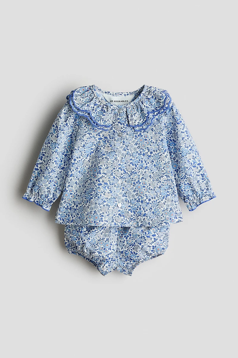 2-Piece Cotton Muslin Set