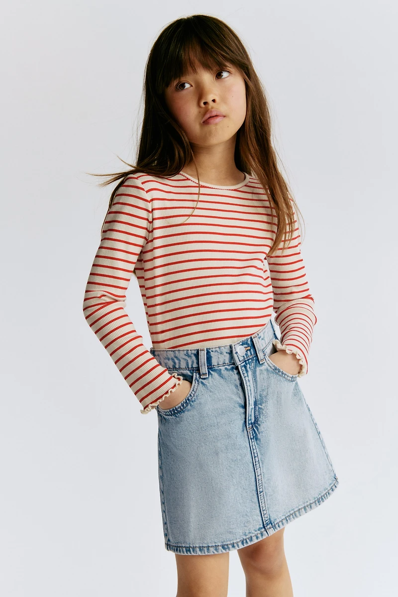 Jupe en denim