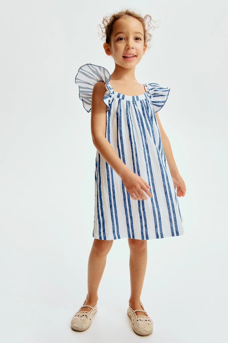 Textured Jersey Dress