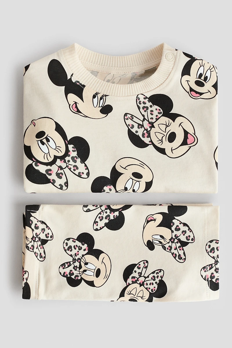 2-Piece Printed Cotton Set