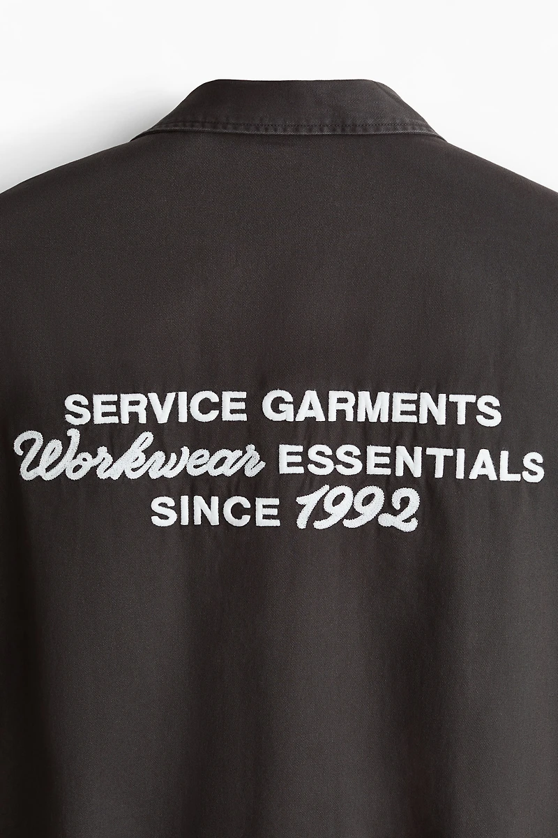 Relaxed-Fit Short-Sleeved Utility Shirt