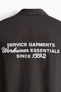 Relaxed-Fit Short-Sleeved Utility Shirt