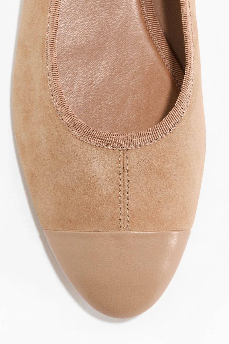 Suede Flats