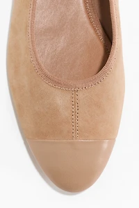 Suede Flats