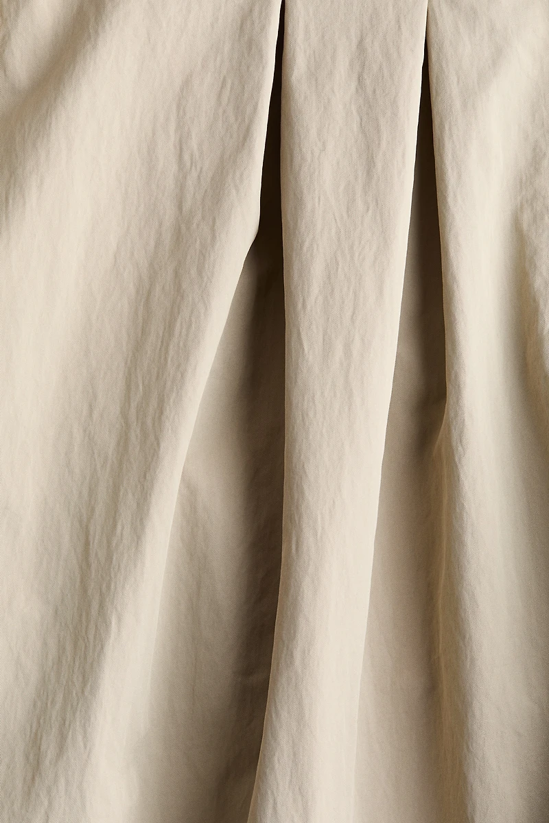 Balloon-Leg Nylon Pants