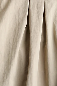 Balloon-Leg Nylon Pants