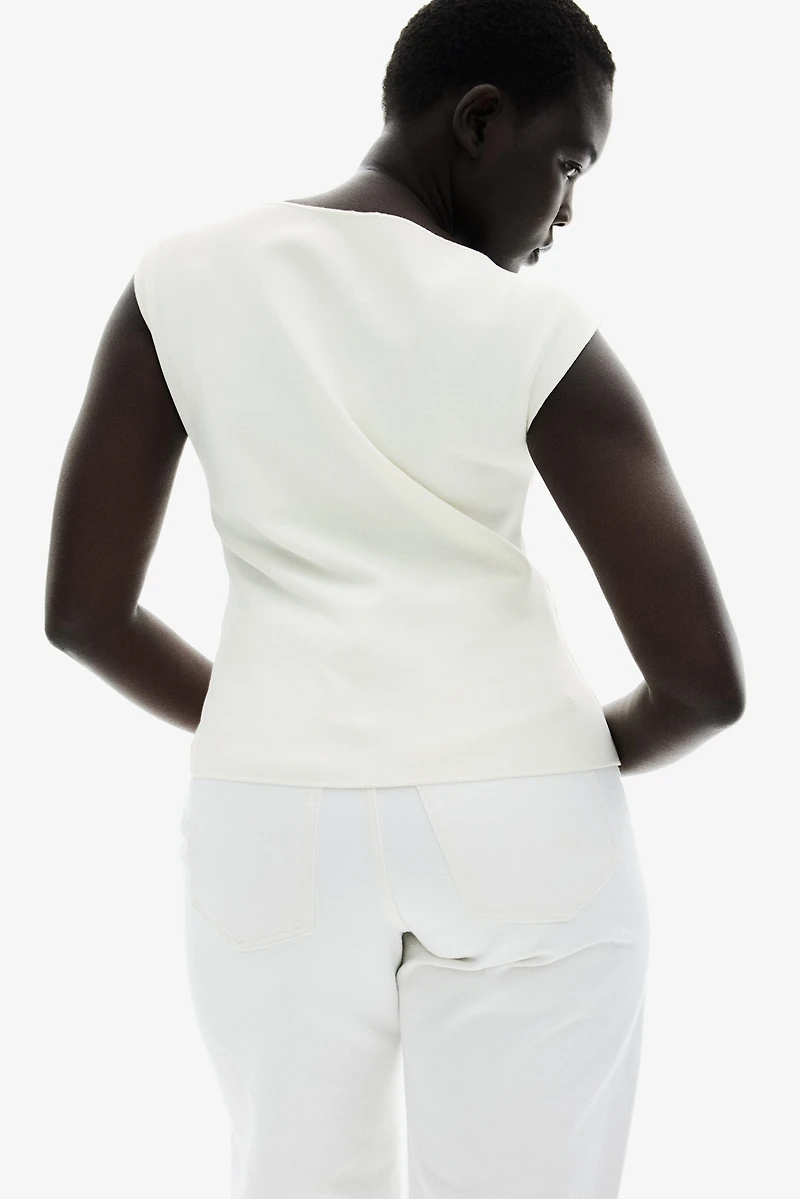 Boat-Neck Top
