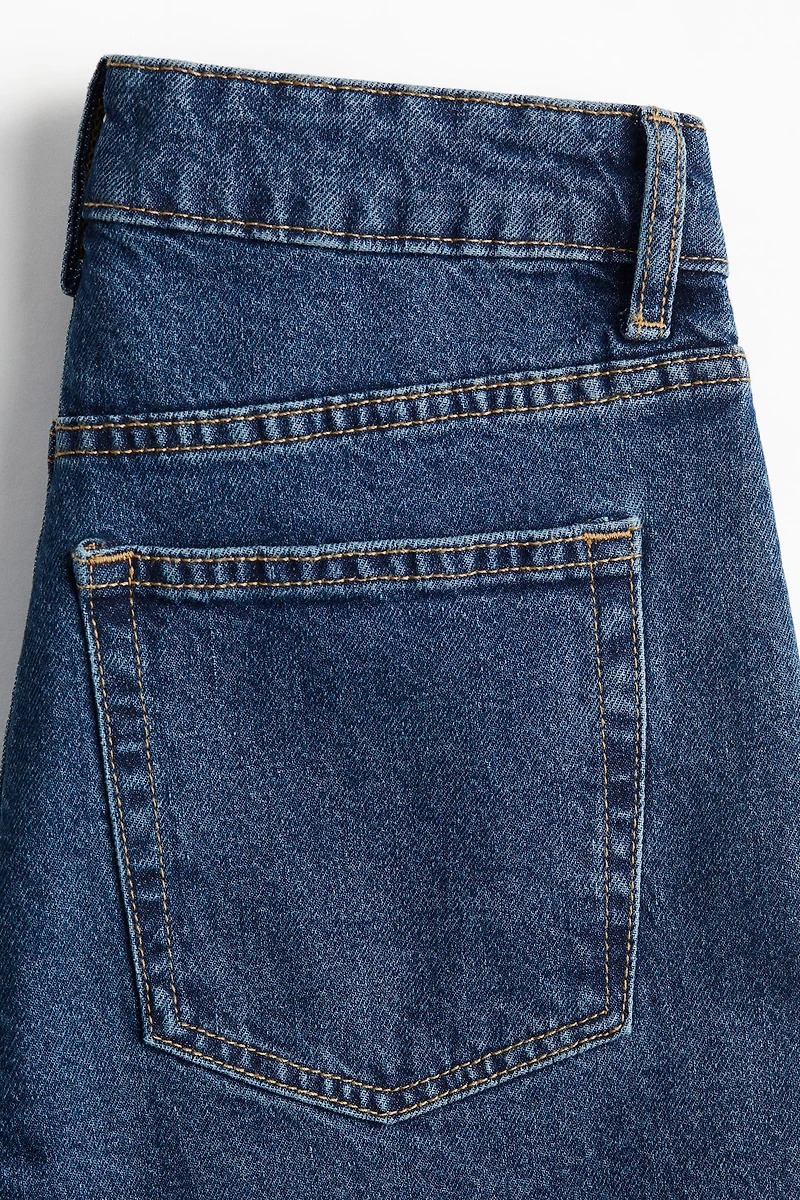 Slim Mom High Ankle Jeans