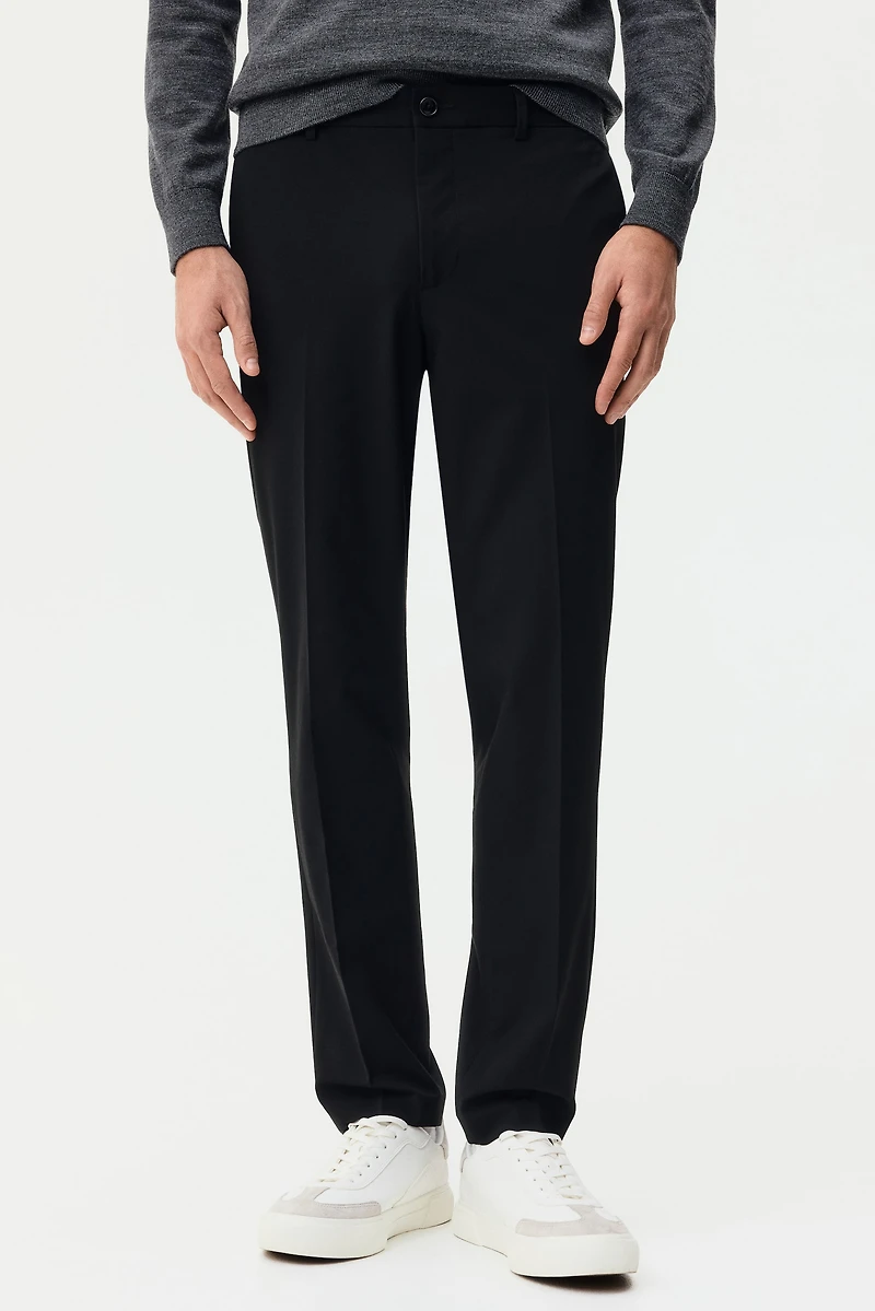 Slim-Fit Tailored Pants
