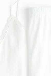 Cotton Pointelle Pajamas