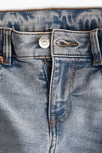 Flared Low Ankle Jeans