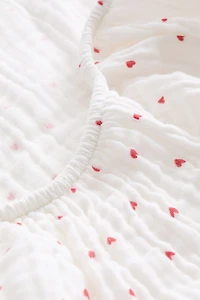 Muslin Fitted Crib Sheet