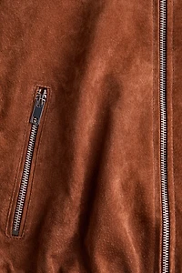 Oversized Split Suede Jacket
