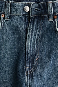 Jean large taille haute