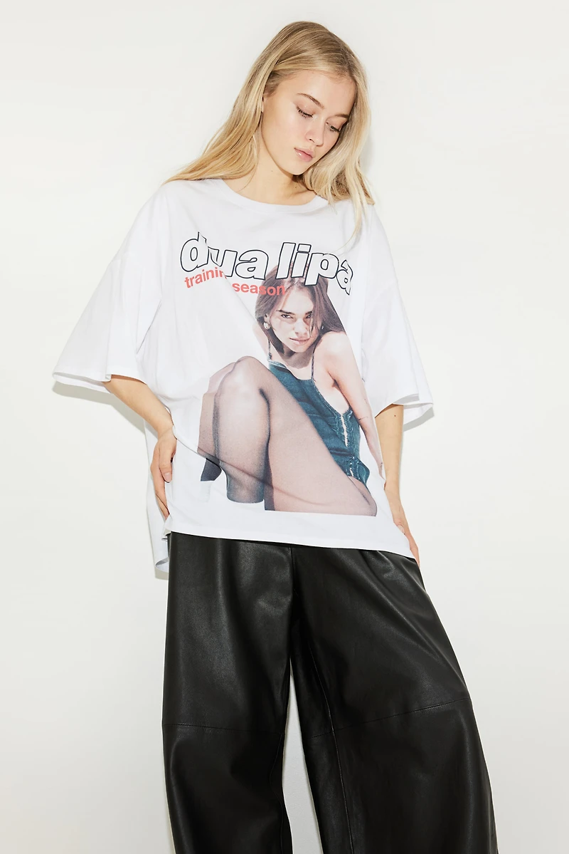 T-shirt ample imprimé