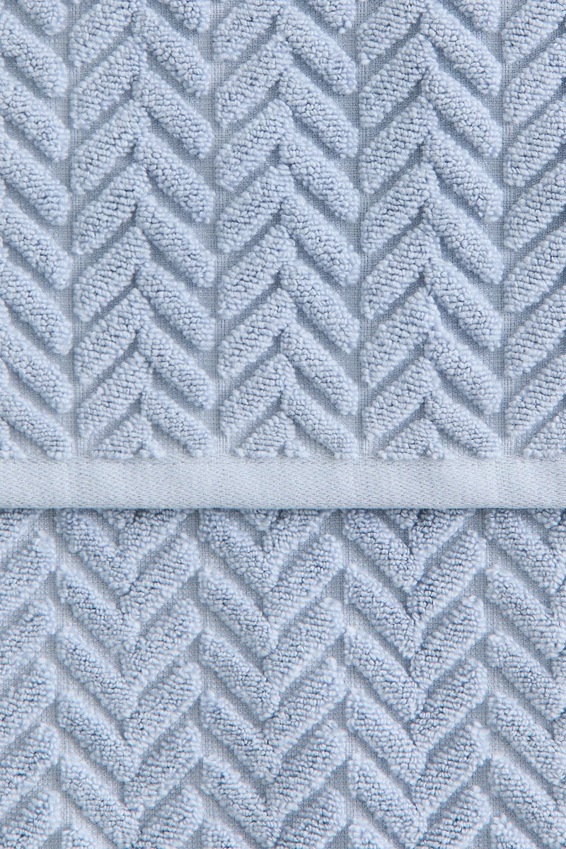 Serviette de bain texturée