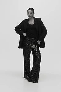 Sequined Pants